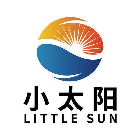 小太阳logo设计