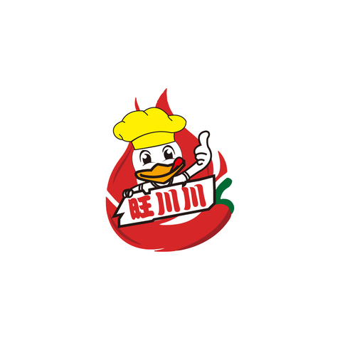 旺川川logo设计