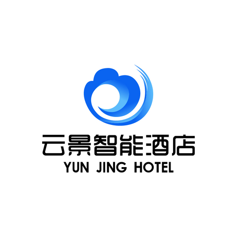 云景智能酒店logo设计