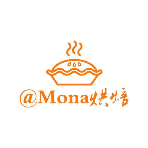 @Mona烘焙logo設計