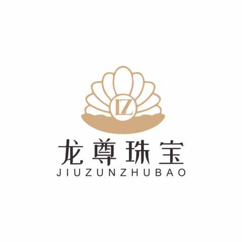 龙尊珠宝logo设计