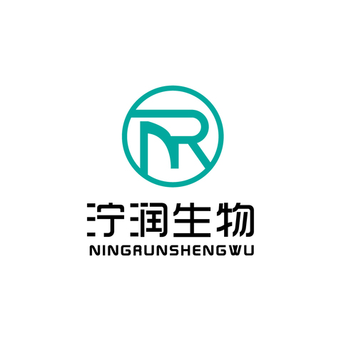 濘潤生物logo設計