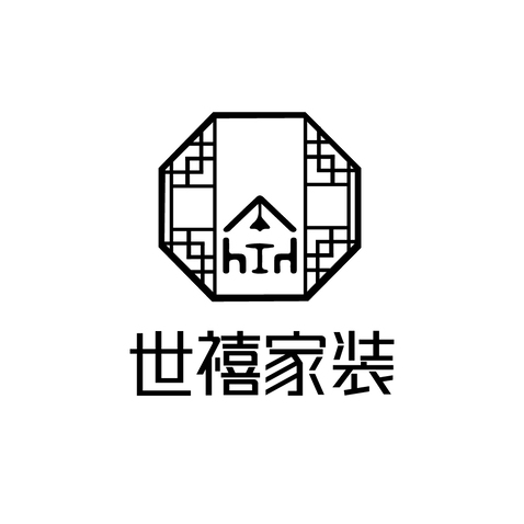 世禧家装logo设计