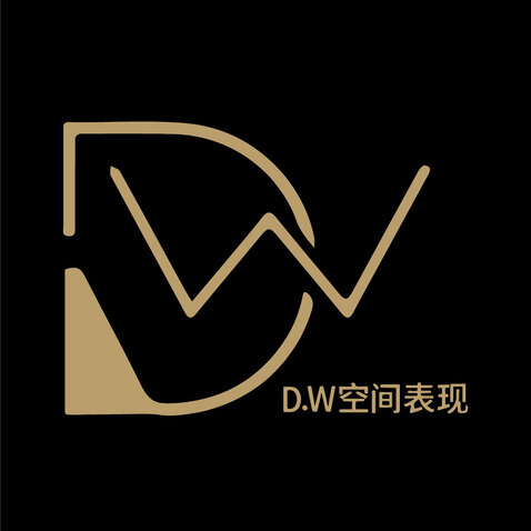 W.D空间表现logo设计