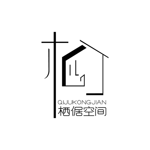 栖倨空间设计logo设计