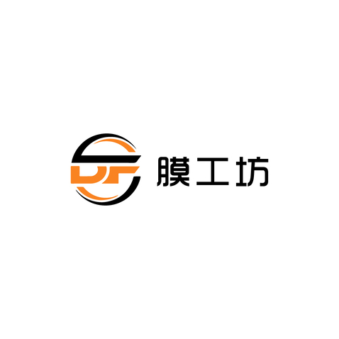 膜工坊logo设计