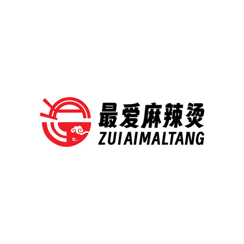 最爱麻辣烫logo设计