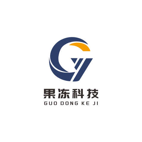 果冻科技logo设计