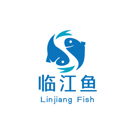 临江鱼logo设计