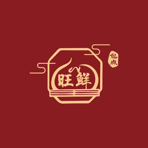 旺鲜logo设计