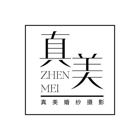 真美logo设计