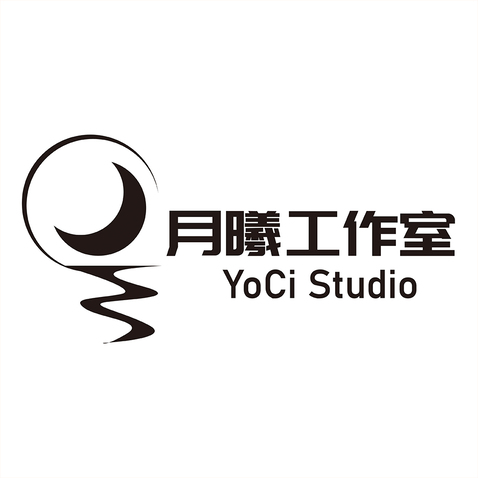 月曦工作室logo设计