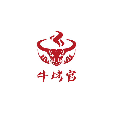 牛烤官logo设计