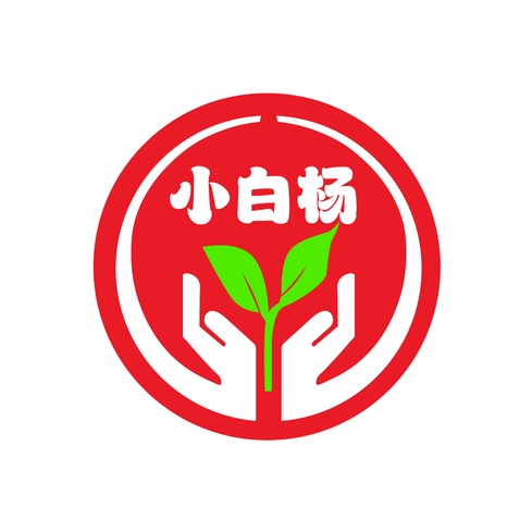 小白杨logo设计