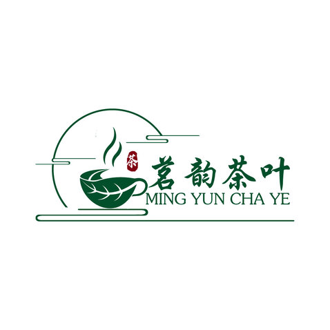 茗韵茶叶logo设计