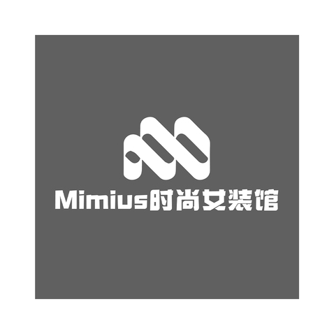 mimisu时尚女装馆logo设计