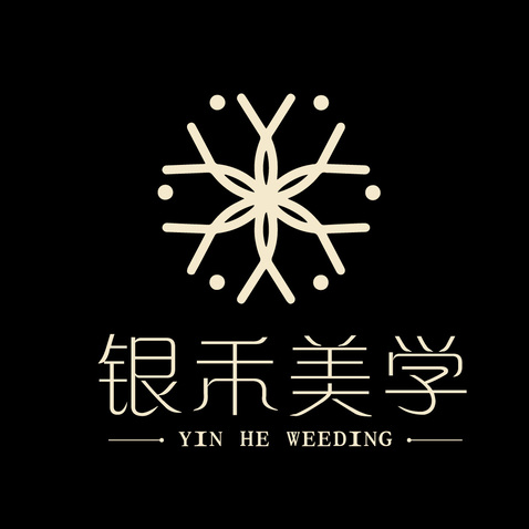 银禾美学logo设计