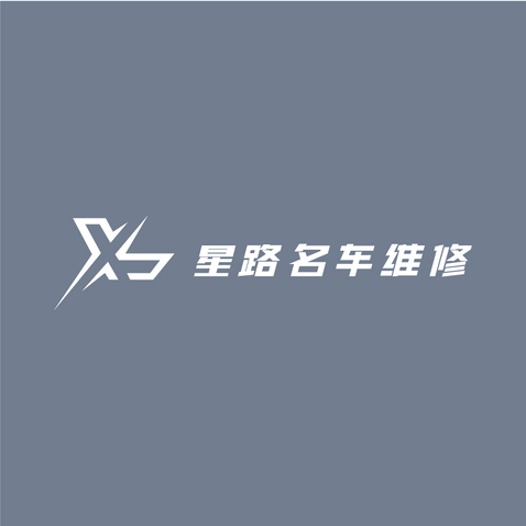 星路名车维修logo设计