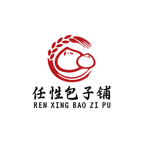 任性包子铺logo设计