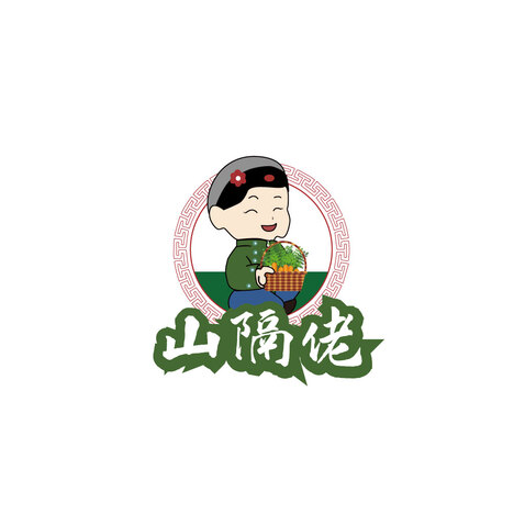 山隔佬logo设计