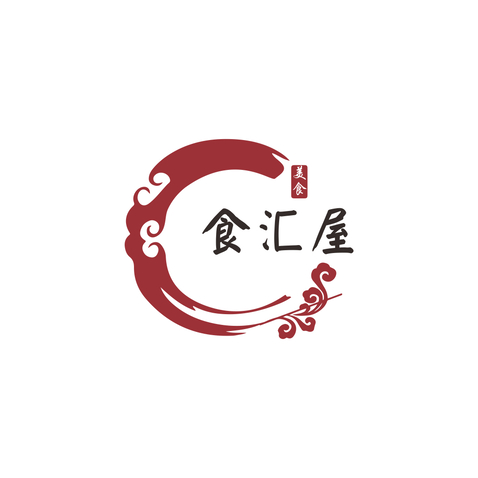 食汇屋logo设计