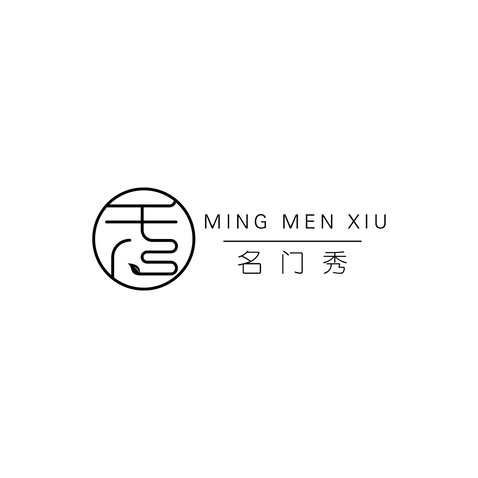 名门秀logo设计