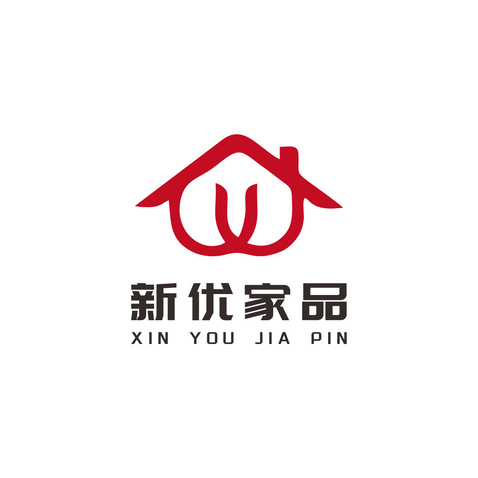 新优家品logo设计