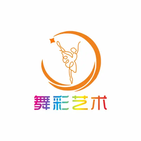 舞彩艺术logo设计_舞蹈_案例_万动力