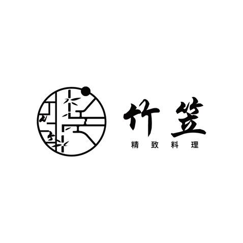 竹笠logo設計