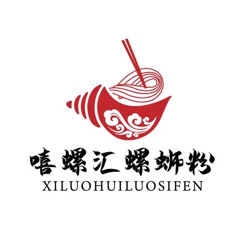 喜螺汇logo设计