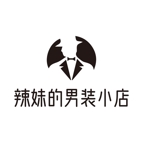 辣妹的男装小店logo设计