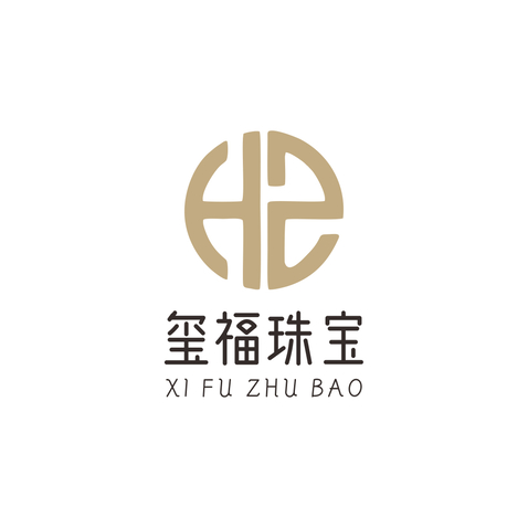 玺福珠宝logo设计