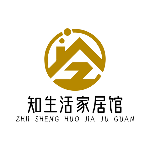 知生活家居馆logo设计