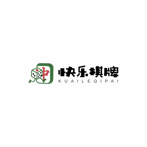 快乐棋牌logo设计