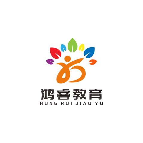 鸿睿教育logo设计