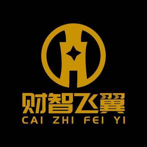 财智飞翼logo设计