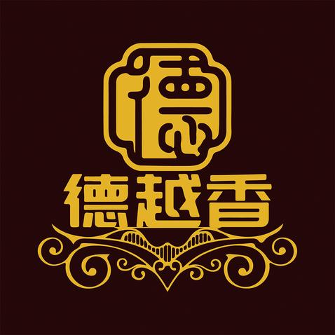 徳越香logo設計