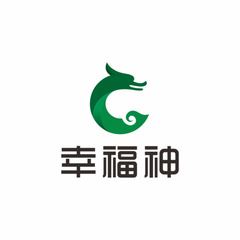 幸福神logo设计