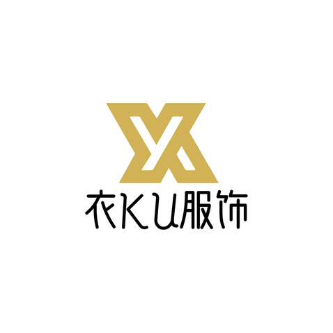 衣KU服饰logo设计