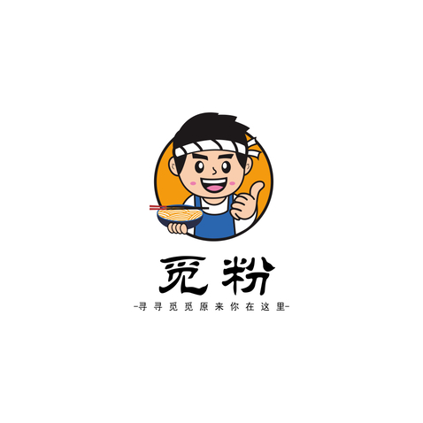 觅粉logo设计