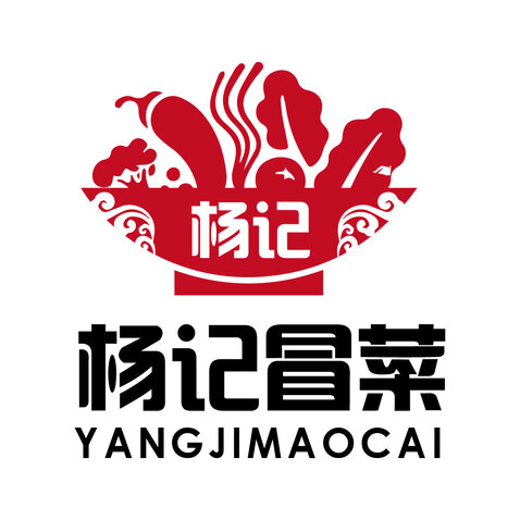 杨记冒菜logo设计