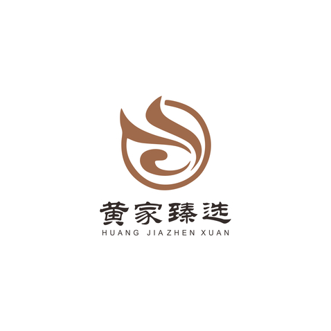 黄家臻选logo设计