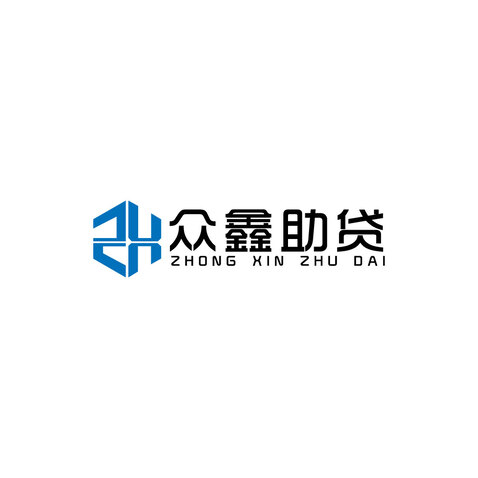 众鑫助贷logo设计