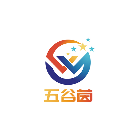 五谷菌logo设计