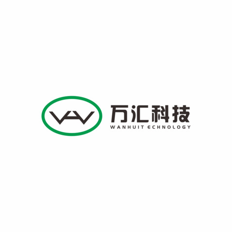 万惠科技logo设计