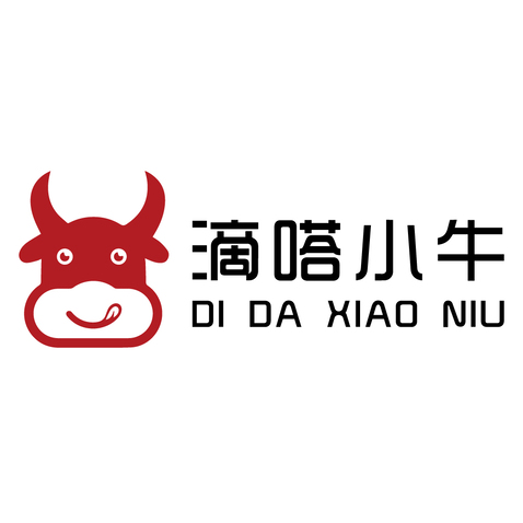 滴嗒小牛logo設計