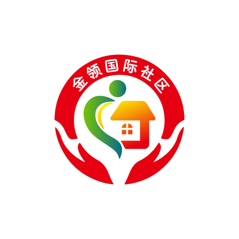 金领国际社区logo设计