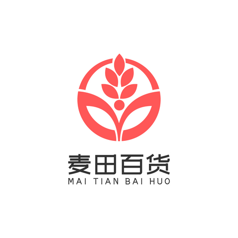 麦田百货logo设计