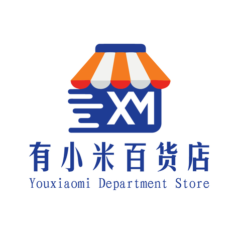 有小米百货店logo设计
