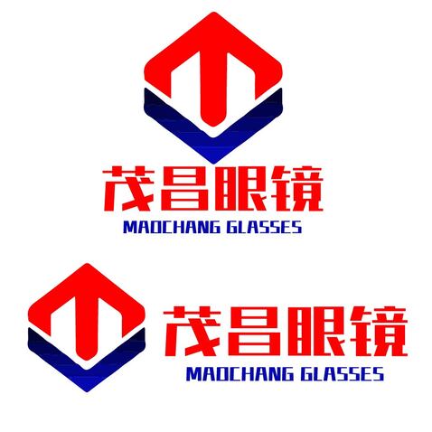 眼镜我问问logo设计